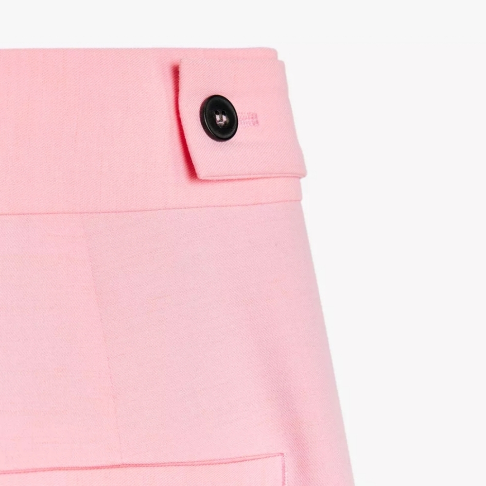 Zara Wide Leg Pants Pastel Pink Size M L XL - Picture 11 of 13